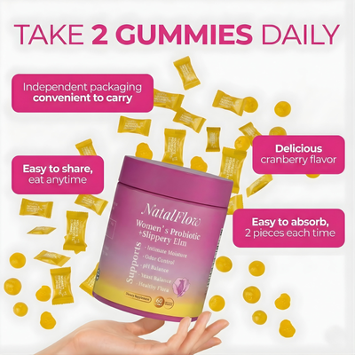 NatalFlow™ Gentle Relief Pregnancy Gummies